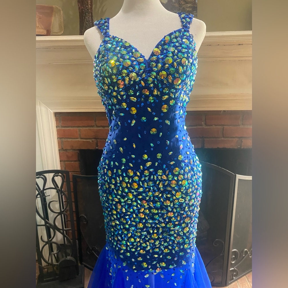 Elegant Blue Dress